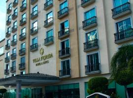 Hotel Villa Florida Puebla, hotel com banheiras de hidromassagem em Puebla
