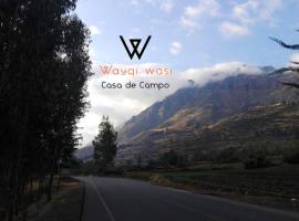 Wayqi Wasi, cabaña o casa de campo en Písac