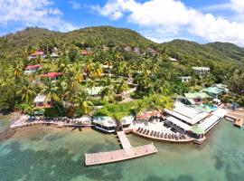 Marigot Beach Club & Dive Resort, spa hotel v mestu Marigot Bay