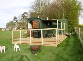 Shepherd's Hut, kempingas mieste Blandford Forumas