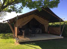 Safaritent 't Kwedammertje, luxury tent in Kwadendamme