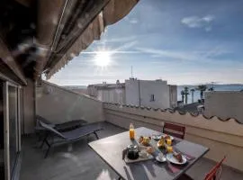 Coup de coeur: duplex centre ville vue mer & port