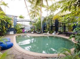 Mad Monkey Village, hotel i nærheden af Cairns Lufthavn - CNS, 