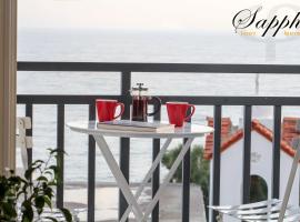 Sappho Plomari, partmenti sz&aacute;lloda Plom&aacute;riban