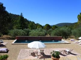 La Bastide de la Provence Verte, chambres d'hôtes, hotel s bazenima u gradu 'La Roquebrussanne'
