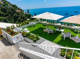 Villa Pietra Santa, hotell med jacuzzi i Positano