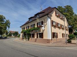 Gasthaus zum Hirschen, hotell i nærheten av Golfclub Tuniberg i Oberrimsingen