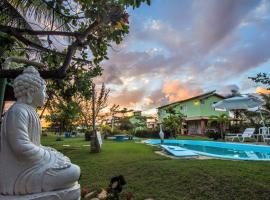 Pousada Villa Verde, hotelli, jossa on uima-allas kohteessa Estância