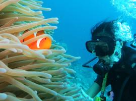 East Lombok Dive Hotel - 3 private rooms on the beach with seaview & scuba diving center, hotel in Labuhan Pandan