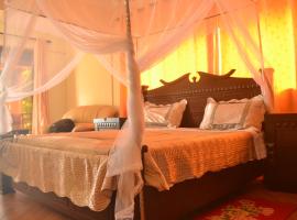 The Palms Beach Hotel, perehotell sihtkohas Entebbe