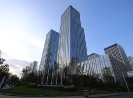 Wanda Vista Xining、西寧市の駐車場付きホテル