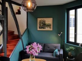 Appartement typique Rouen centre tout confort, hotel i Rouen