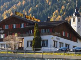 Hotel Seeblick – hotel z parkingiem w mieście Medels im Rheinwald