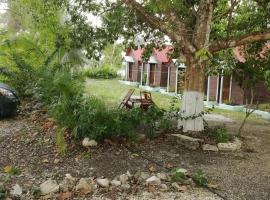 Cabanas chaac calakmul, camping in Xpujil