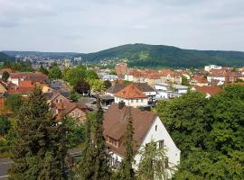 1,5 Zimmer Apartments mit traumhafter Aussicht, hotell i Bad Kissingen
