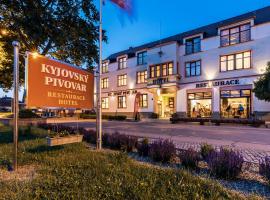 Kyjovský pivovar - hotel, restaurace, pivní lázně, hotel s parkiriščem v mestu Kyjov