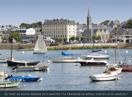 Grand Hôtel Bénodet Abbatiale Riviera Bretonne, hotel di Bénodet