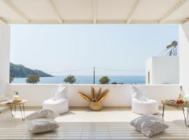 Patmos Sunshine Houses, viešbutis mieste Patmas, netoliese – Patmos Port