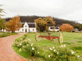 Basse Provence Country House, hotel near Rickety Bridge Winery, Franschhoek