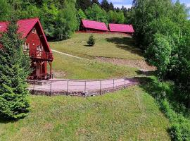 Domki na Górce, hotell Wierchomla Małas huviväärsuse Muszyna-Wierchomla Ski Lift lähedal