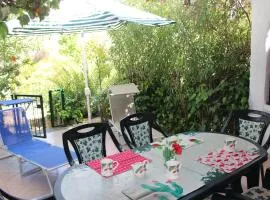 Flamingos in the desert Villasimius