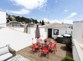 Apartamento de diseño con jacuzzi privado, hotel con jacuzzi en Granada