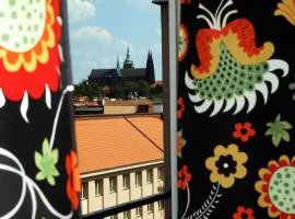 Panorama Prague Castle with Terrace