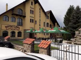 Pension Libra, отель с парковкой в городе Velešín