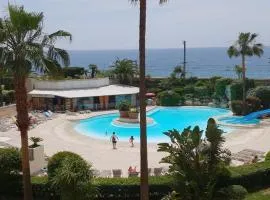 Sea view La Palme d'Azur apartment steps away from the beach and perfect for holidays & business trips