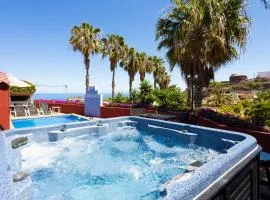 Finca La Gaviota - El Marmol- Jacuzzi con vistas al Teide