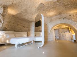 마테라에 위치한 호텔 Aquatio Cave Luxury Hotel & SPA