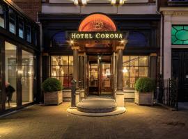 Boutique Hotel Corona, hotel a L'Aia, Centro di L'Aia