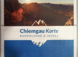 Alpina Inzell 108 - Chiemgau、インツェルのホテル