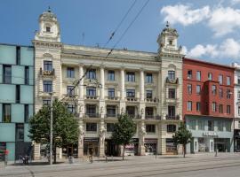 Apartmány Arte, hotel berdekatan Stesen Utama Brno, Brno