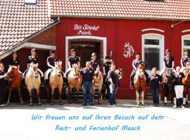 Reit- und Ferienhof Maack, kaimo turizmo sodyba mieste Neuharlingersiel