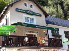 Restaurace a Penzion Oáza, skigebied in Hřensko
