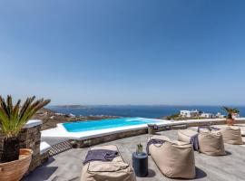 Blue Serenity Villa, rental liburan di Fanari