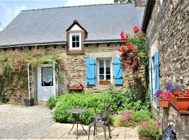 Coet Moru Gites - Rose Cottage, sewaan penginapan di Crédin