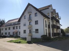Ferienhaus Seeblick, hotel cu parcare din Markelfingen