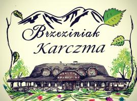 치스나에 위치한 호텔 Karczma Brzeziniak