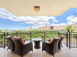 Fifth Floor UPGRADED Villa with Sunset View - Beach Tower at Ko Olina Beach Villas Resort, hotel Kapoleiben