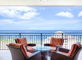 TOP Floor Penthouse with Panoramic View - Ocean Tower at Ko Olina Beach Villas Resort, cabaña en Kapolei