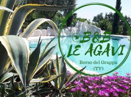 B&B LE AGAVI, kisállatbarát szállás Borso del Grappában