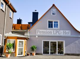 Pension LPG-Hof, rental liburan di Grossposna