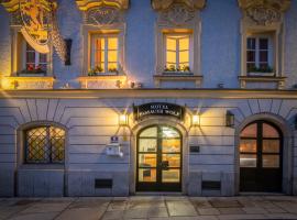 Hotel Passauer Wolf, romantiškasis viešbutis mieste Pasau