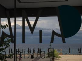 Amalia Rooms Sea View – hotel w mieście Nea Vrasna