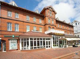 Inselhotel VierJahreszeiten, hotell i Borkum