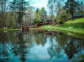 Asheville Cabins of Willow Winds: Asheville, Biltmore Malikanesi yakınında bir otel