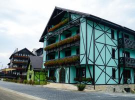 Vila Alsace Podu' cu Lanturi, hotel in Bacău