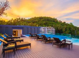 The Aristo Beach by Holy Cow, studio, without kitchen, mountain view, hotel v destinaci Surin pláž